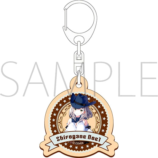 Hololive Wooden Keychain / Shirogane Noel Goods - Keychain [NEW]