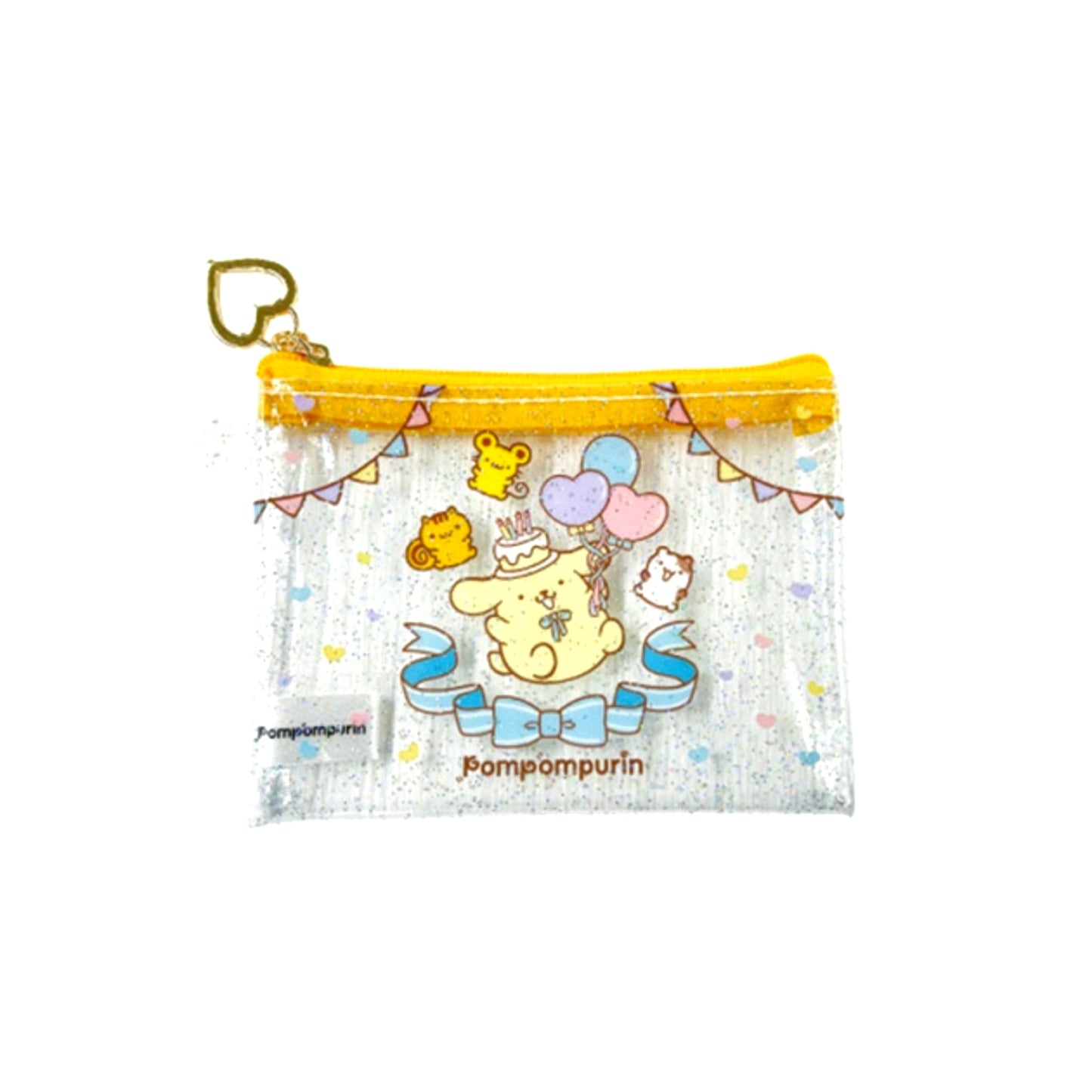 Pompompurin Mini Clear Pouch Yellow Goods - Pouch [NEW]