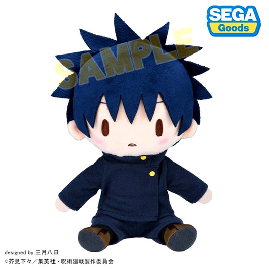Jujutsu Kaisen Anime 5th Anniversary Megumi Fushiguro Fuwa Puchi Plush (M) [NEW]