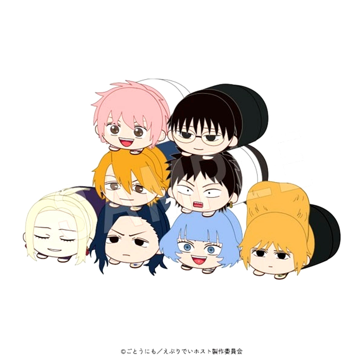 Anime Everyday Host Mochikororin Plush Mascot (With Animate Bonus) [NEW]
