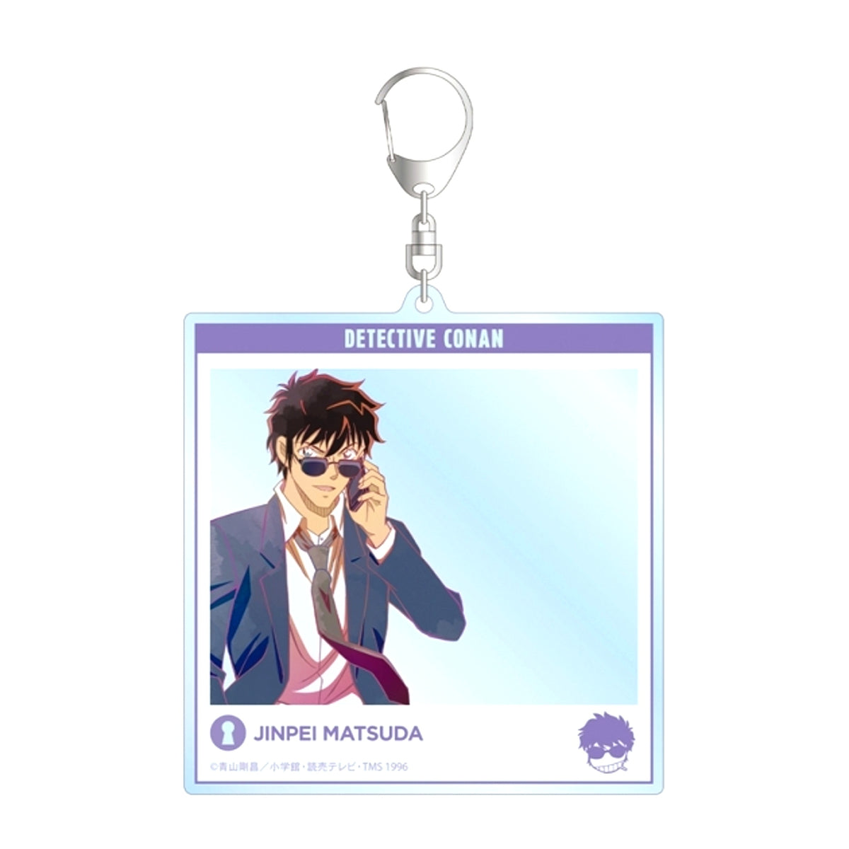 Detective Conan Jinpei Matsuda Ani-Art clear label Vol.2 SNS Style BIG Acrylic Keychain [NEW]