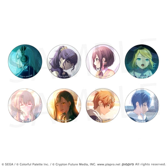Hatsune Miku: Colorful Stage! Glitter Button Event Illustration Collection vol.53 A Goods - Bache [NEW]
