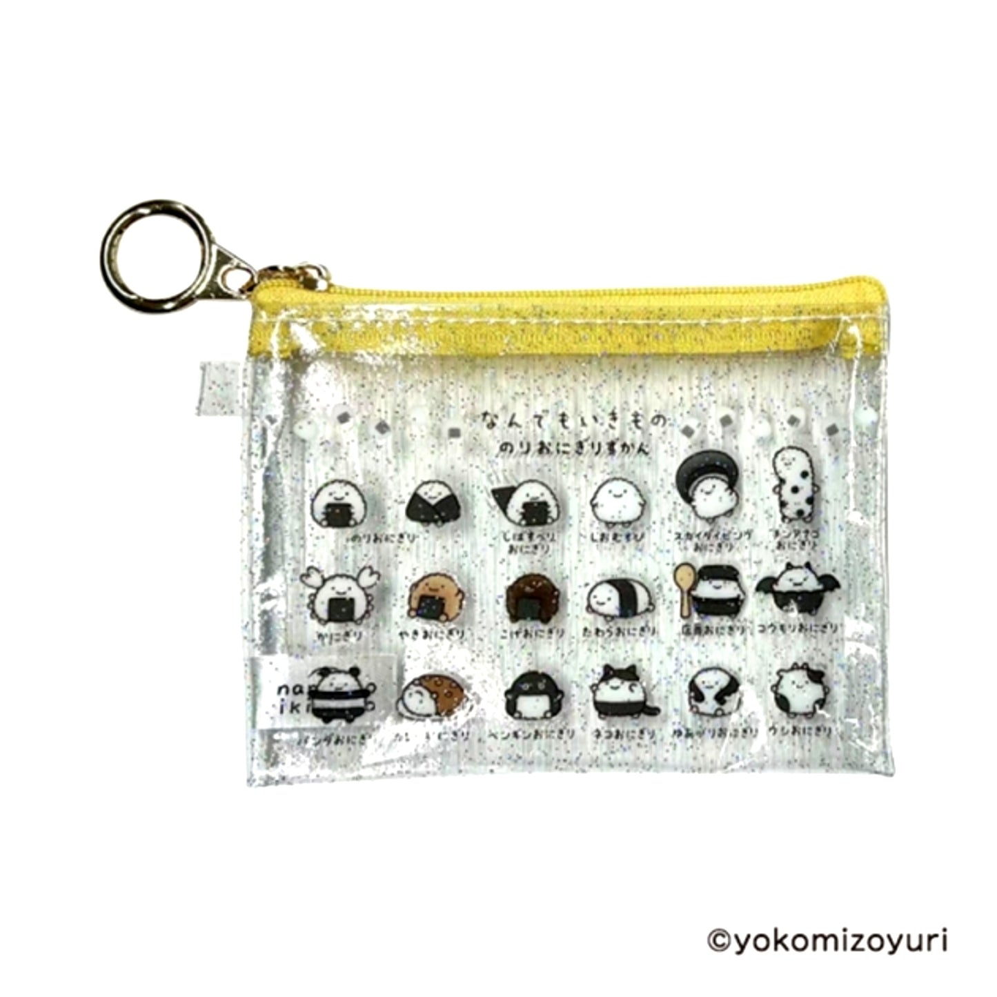 Nandemo Ikimono Mini Clear Pouch (Yellow) [NEW]