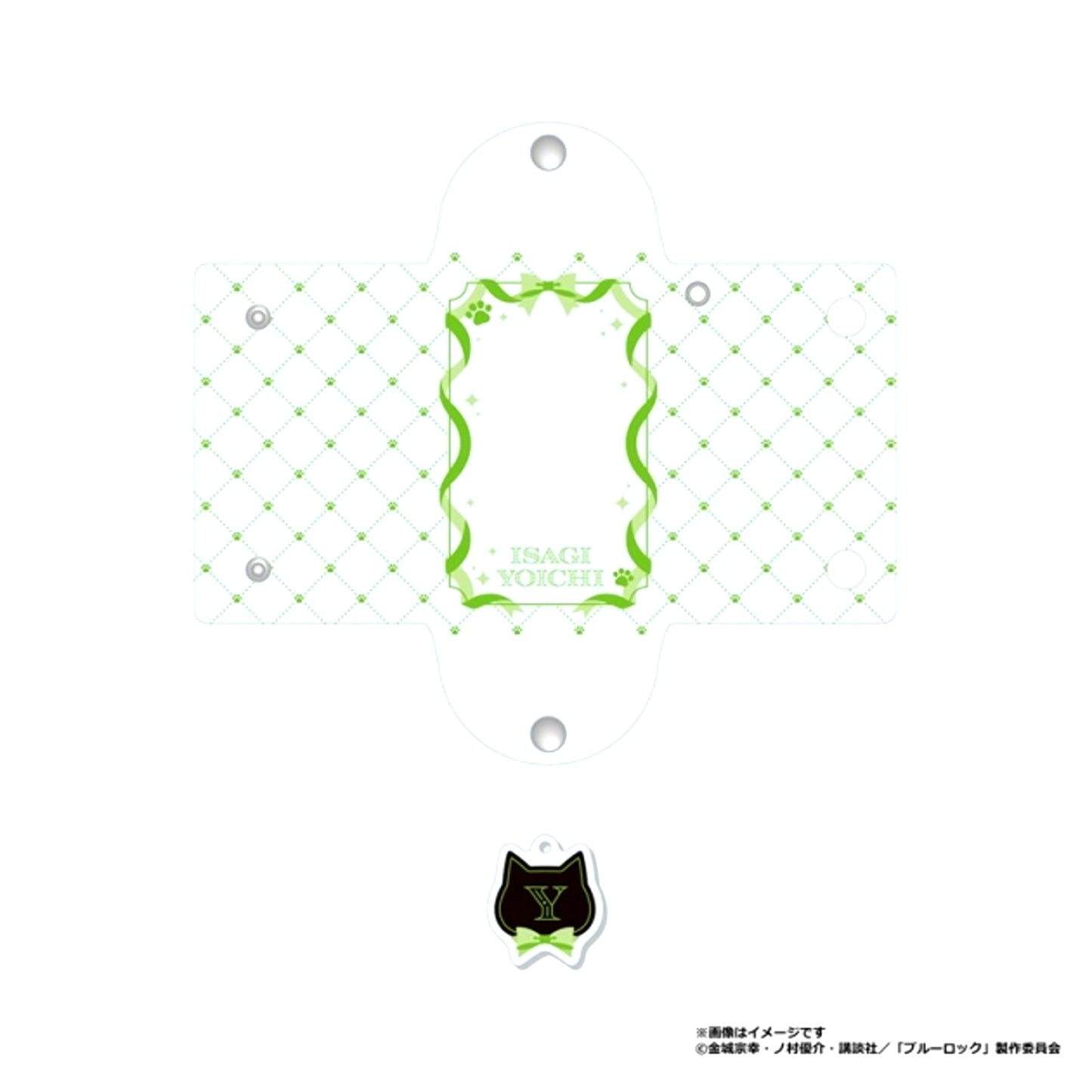 Blue Lock Clear Multi Case w/Name Yoichi Isagi (Cat Butler) [NEW]