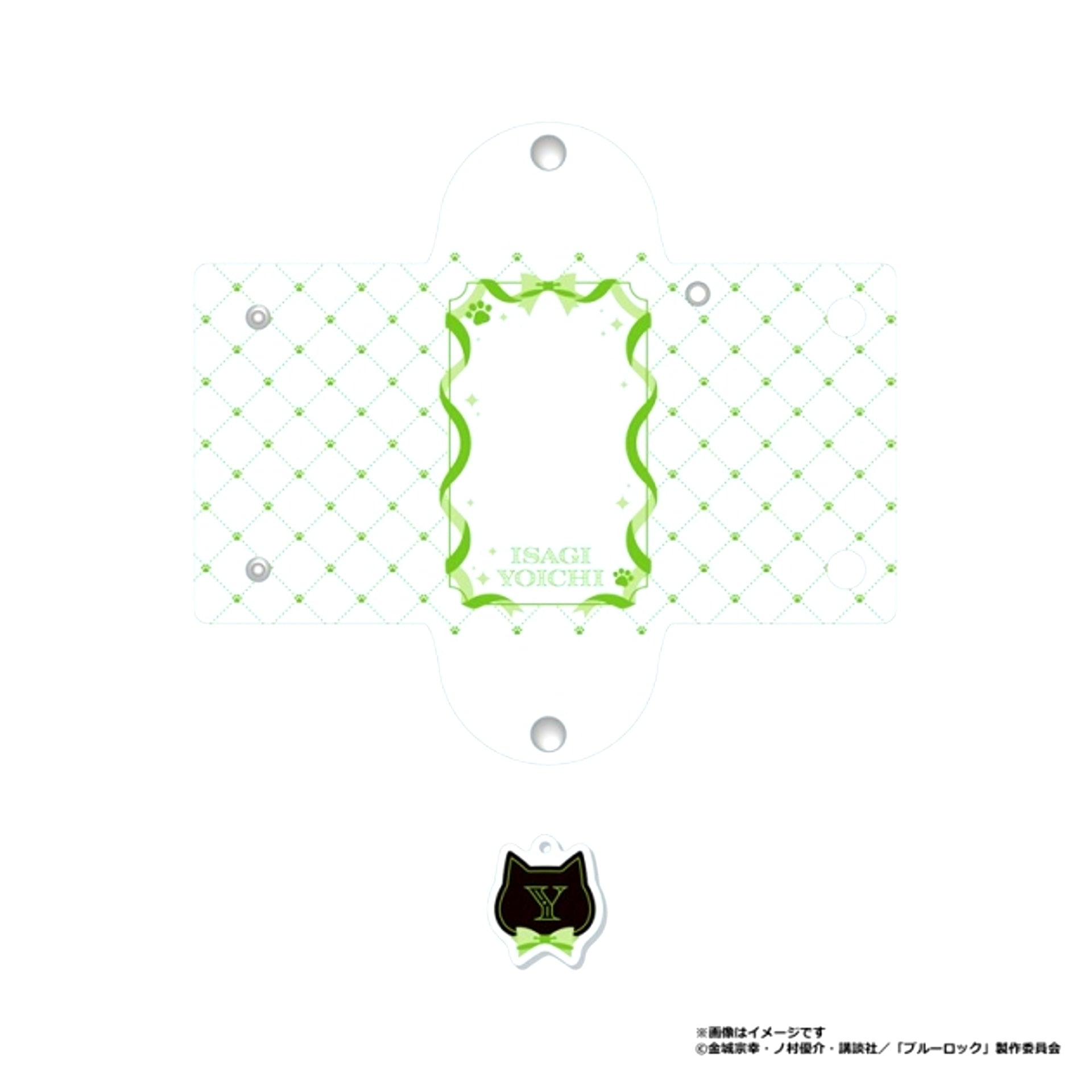 Blue Lock Clear Multi Case w/Name Yoichi Isagi (Cat Butler) [NEW]
