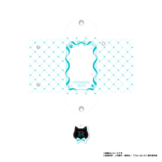 Blue Lock Name-Inscribed Clear Multi Case Rin Itoshi (Cat Butler) [NEW]