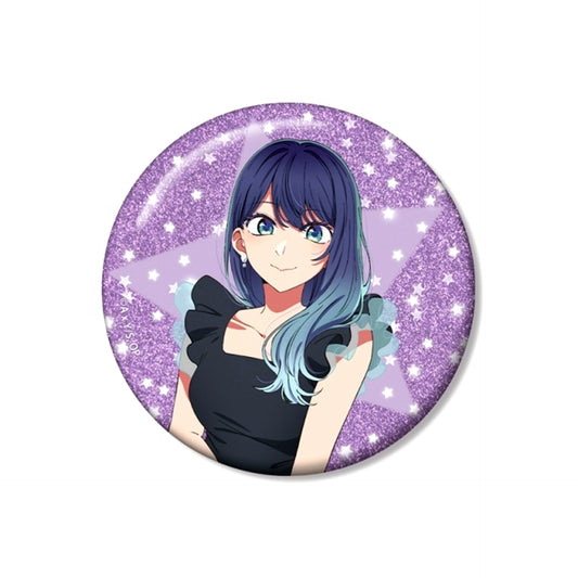 Akane Kurokawa 75mm Glitter Button Goods - Bache Oshi No Ko [NEW]