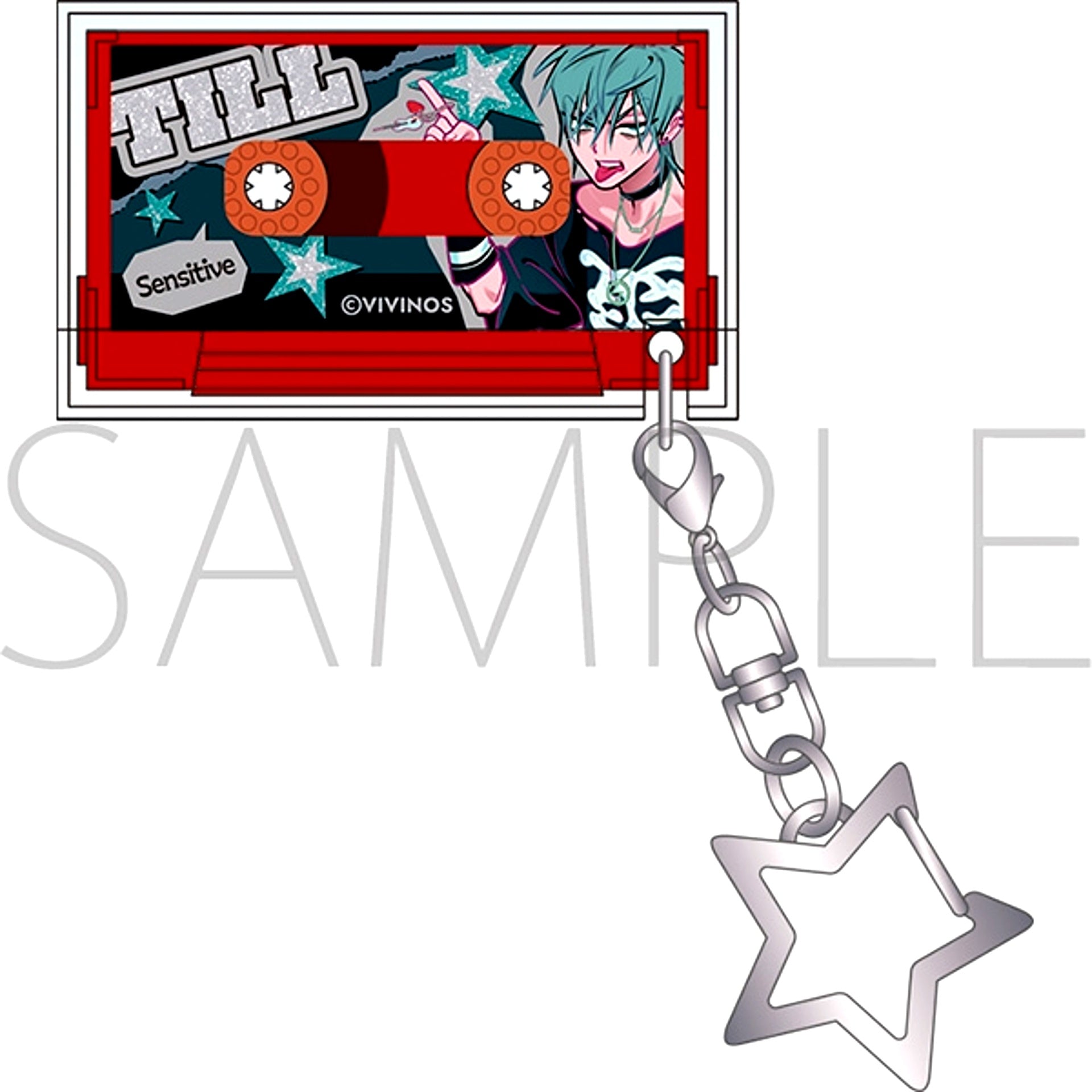 ALIEN STAGE Cassette-Shaped Keychain / TILL Find your Plus One! [NEW]