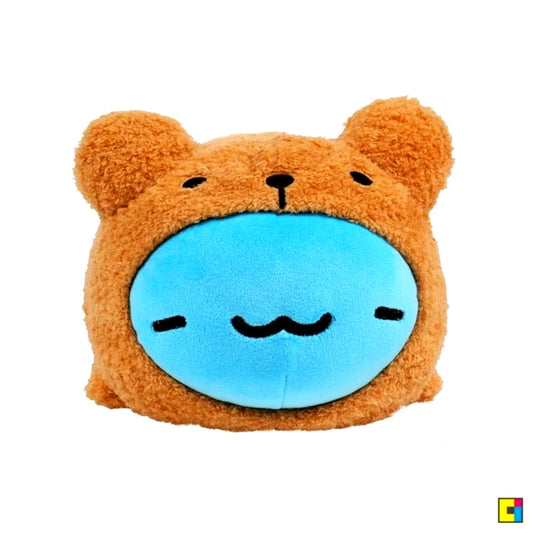 BUGCAT CAPOO [Bugcat Capoo] Mini Brown Bear Kigurumi Capoo Laid-Back Plush [NEW]