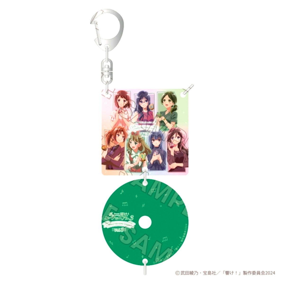 Sound! Euphonium CD Jacket Goods Vol.3 CD Keychain Character Song Single Vol.3 [NEW]