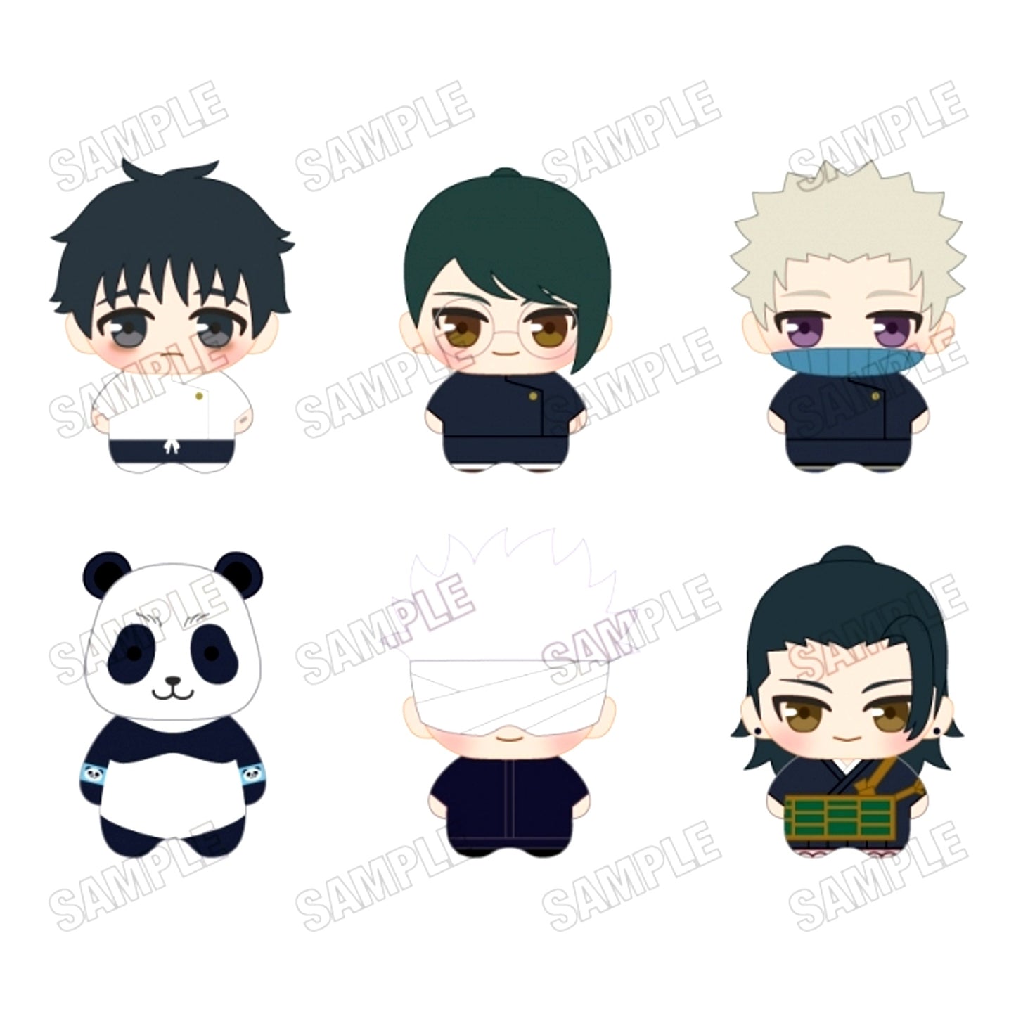 Anime "Jujutsu Kaisen" 5th Anniversary Minichamu Mascot [Jujutsu Kaisen 0 the Movie] (with Animate Bonus) [NEW]