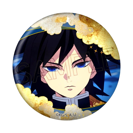 Demon Slayer: Kimetsu no Yaiba Metal Can Badge -Floating Clouds- Vol.1 Giyu Tomioka [NEW]