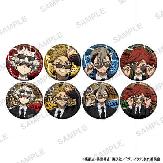 TV Anime Gachiakuta Sparkle Can Badge Black Suit Ver. [NEW]