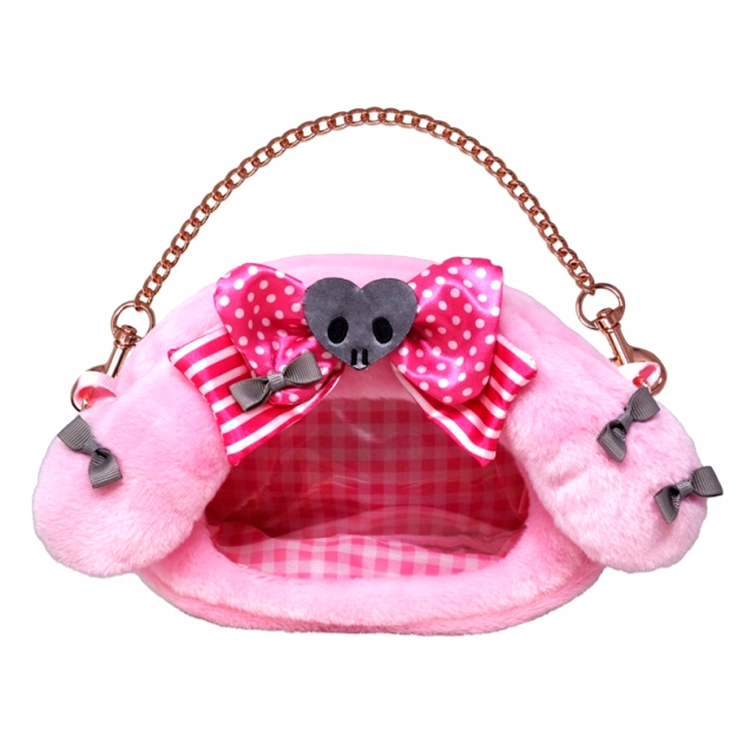 Sanrio Characters MM50th & KU20th Pouch with Clear Window My Melody [NEW]
