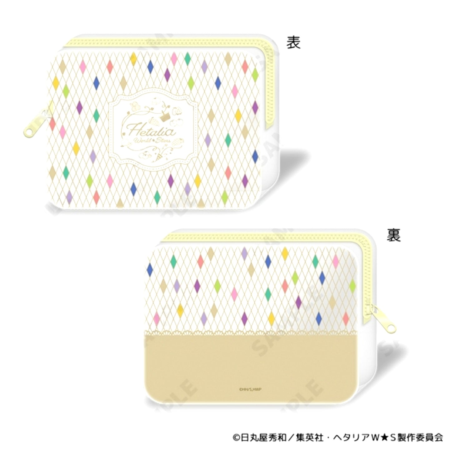 Hetalia World Stars ~Fruit Party~ Square Pouch Goods - Pouch [NEW]