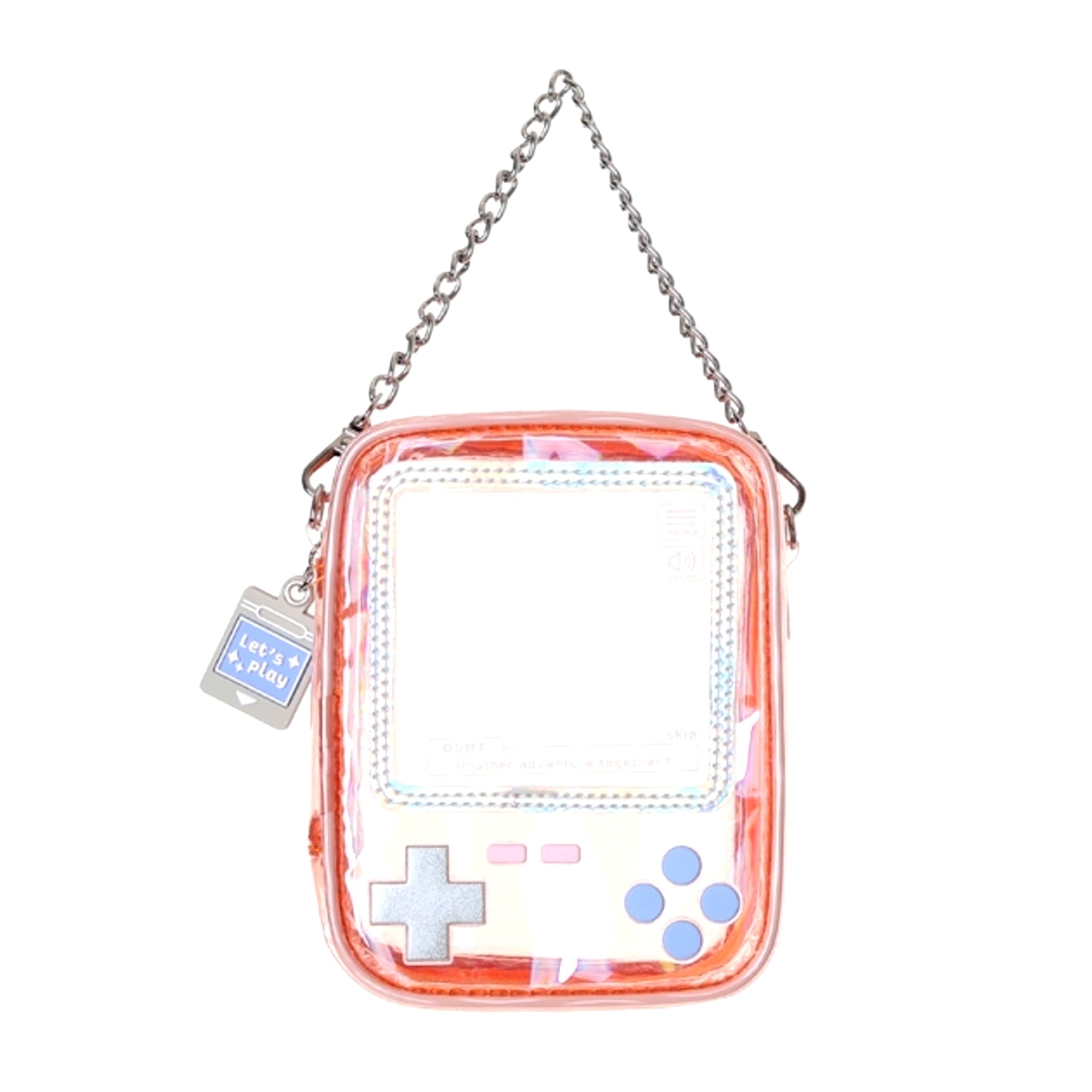 Non-Character Original Osel Handheld Game Style Plush Pouch (M) OR (Orange) [NEW]