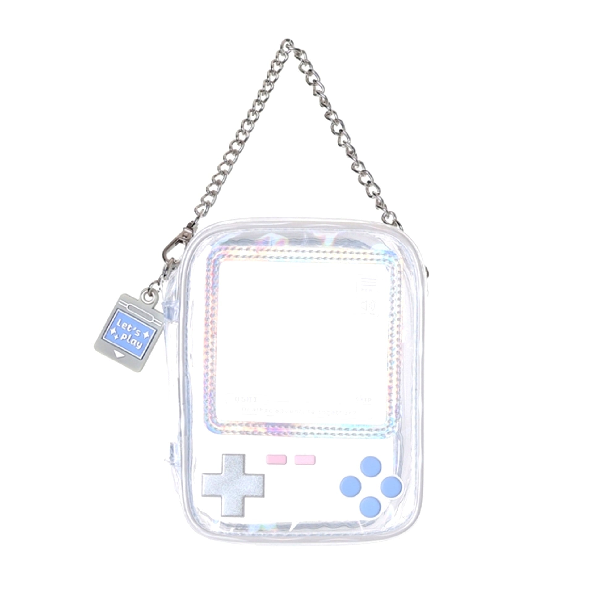 Non-Character Original Osel Handheld Game Style Plush Pouch (M) CL (Clear) [NEW]