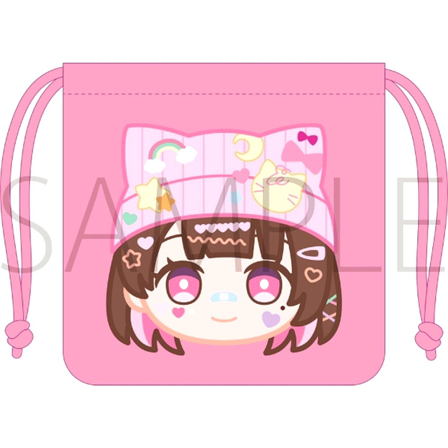 TAMAchan Drawstring Pouch / Tama [NEW]