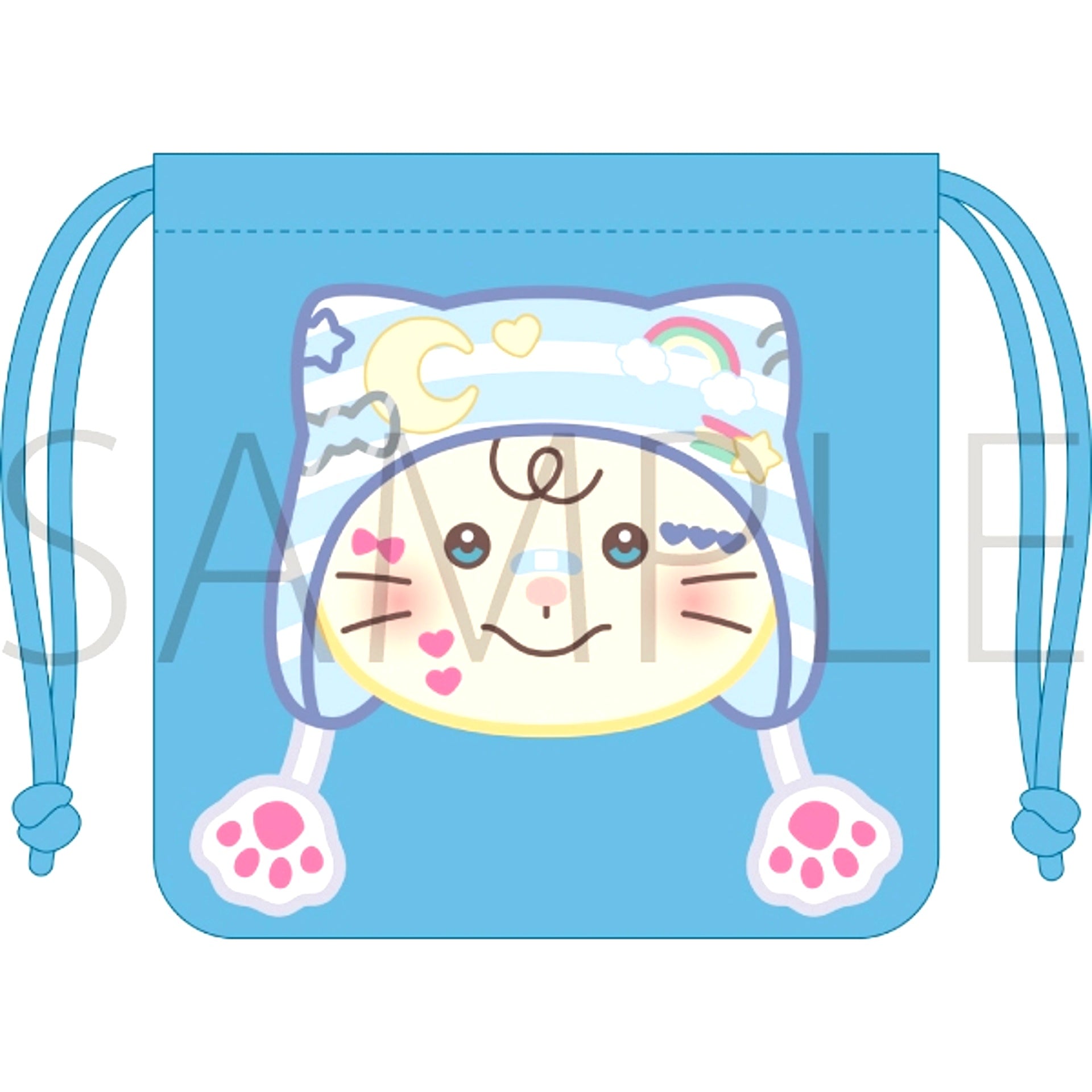 TAMAchan Drawstring Pouch / Omutsu-kun [NEW]