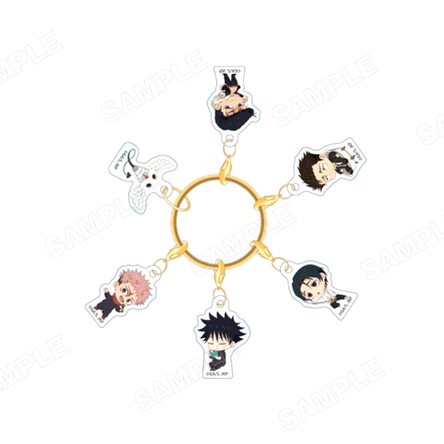 Jujutsu Kaisen Connect Acrylic Charm Set Kogane Together -Ordinary- Goods - Charm [NEW]