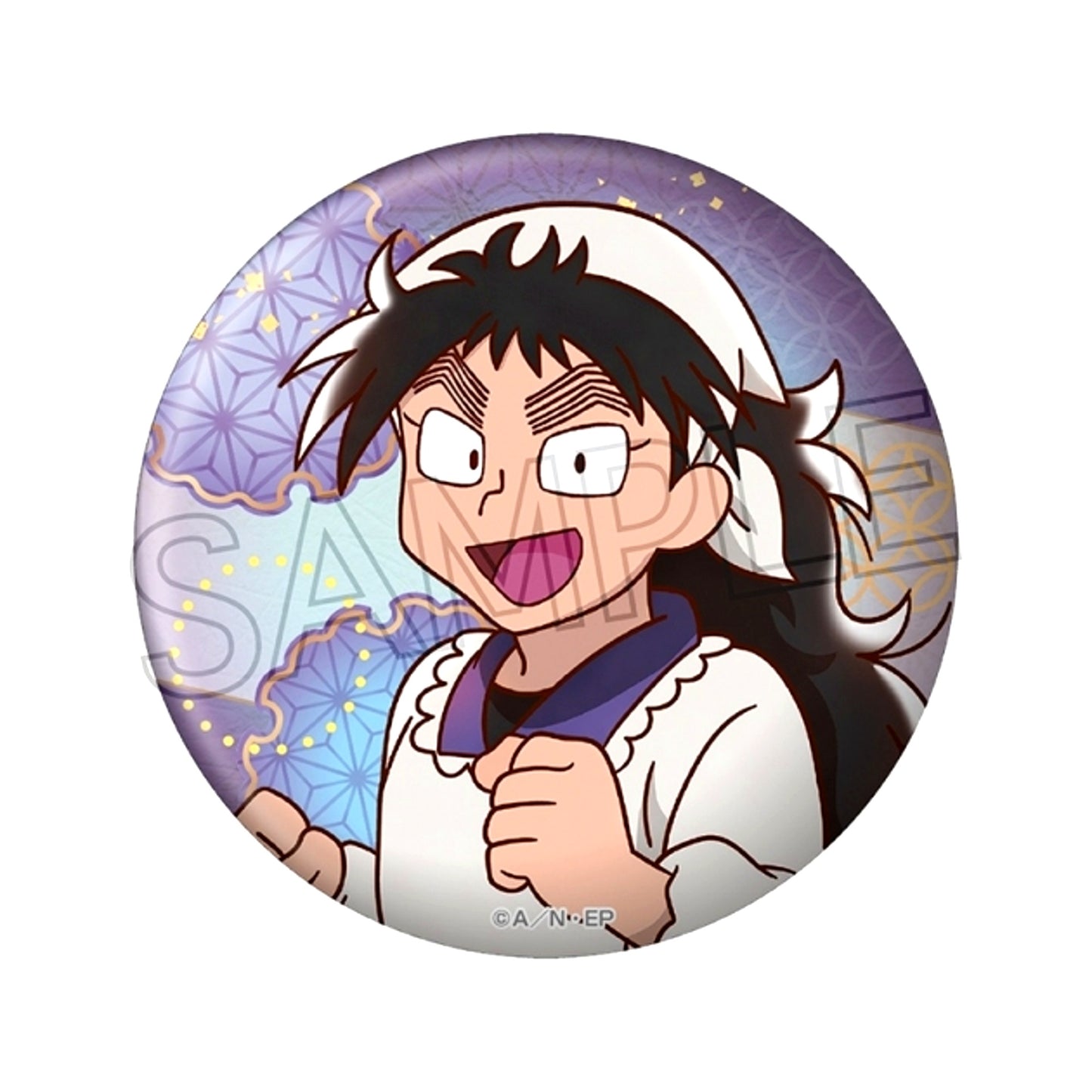 Nintama Rantaro Vintage Series Button Vol.4 Heisuke Kukuchi Goods - Badge [NEW]