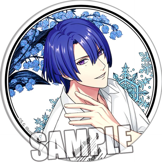 Uta no Prince-sama BIG Hologram Can Badge Fragrance Pairing Ver. Masato Hijirikawa [NEW]