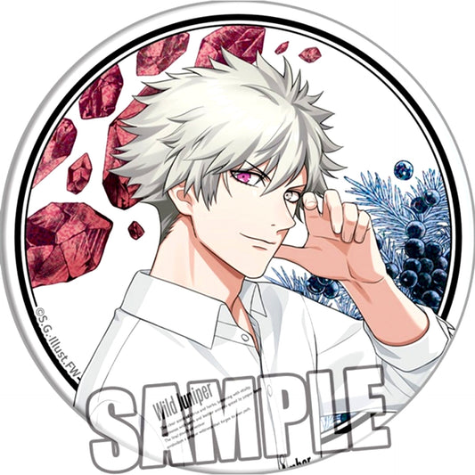 Uta no Prince-sama BIG Hologram Can Badge Fragrance Pairing Ver. (Ranmaru Kurosaki) [NEW]