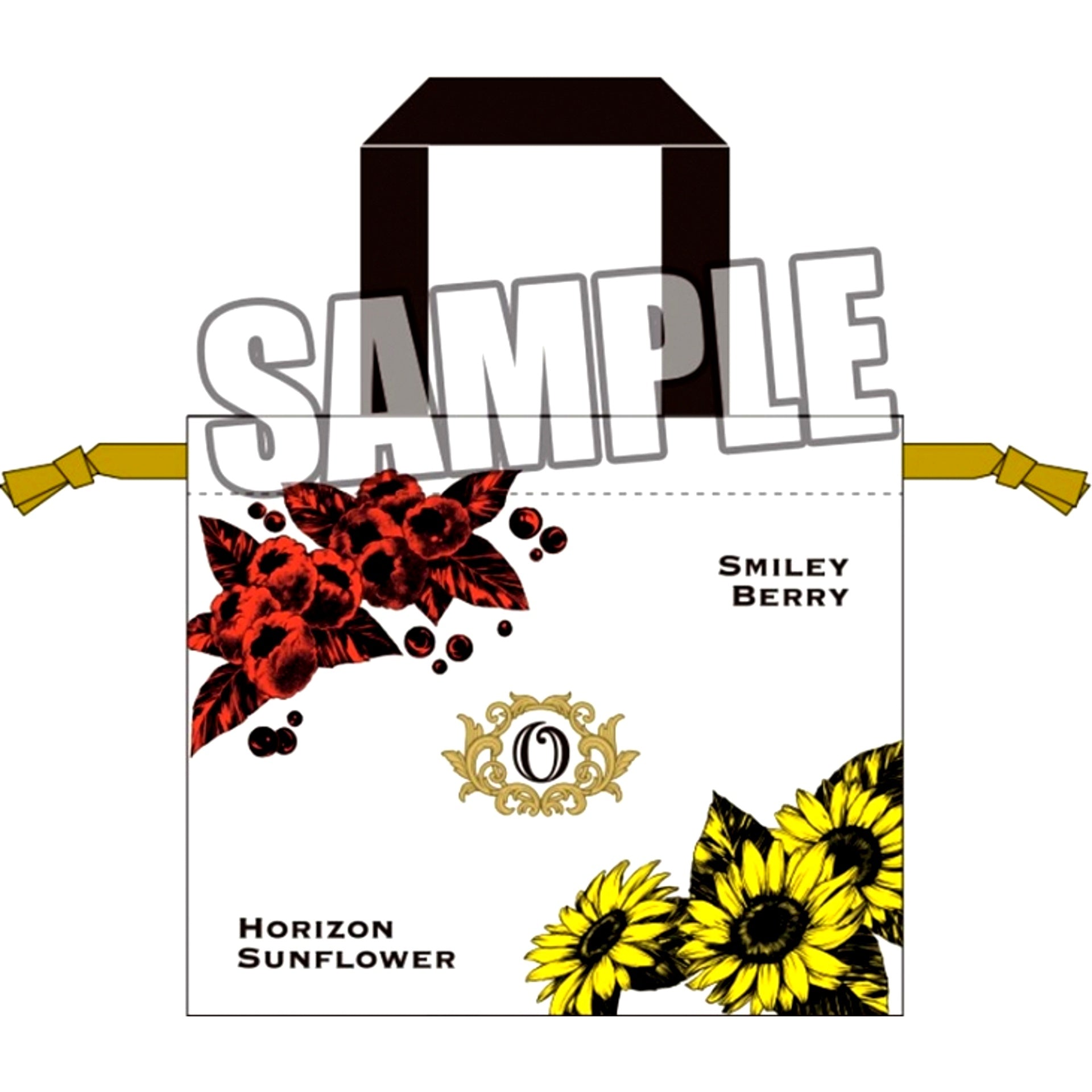 Uta no Prince-sama Satin Drawstring Bag with Handle Fragrance Pairing Ver. Otoya Ittoki [NEW]