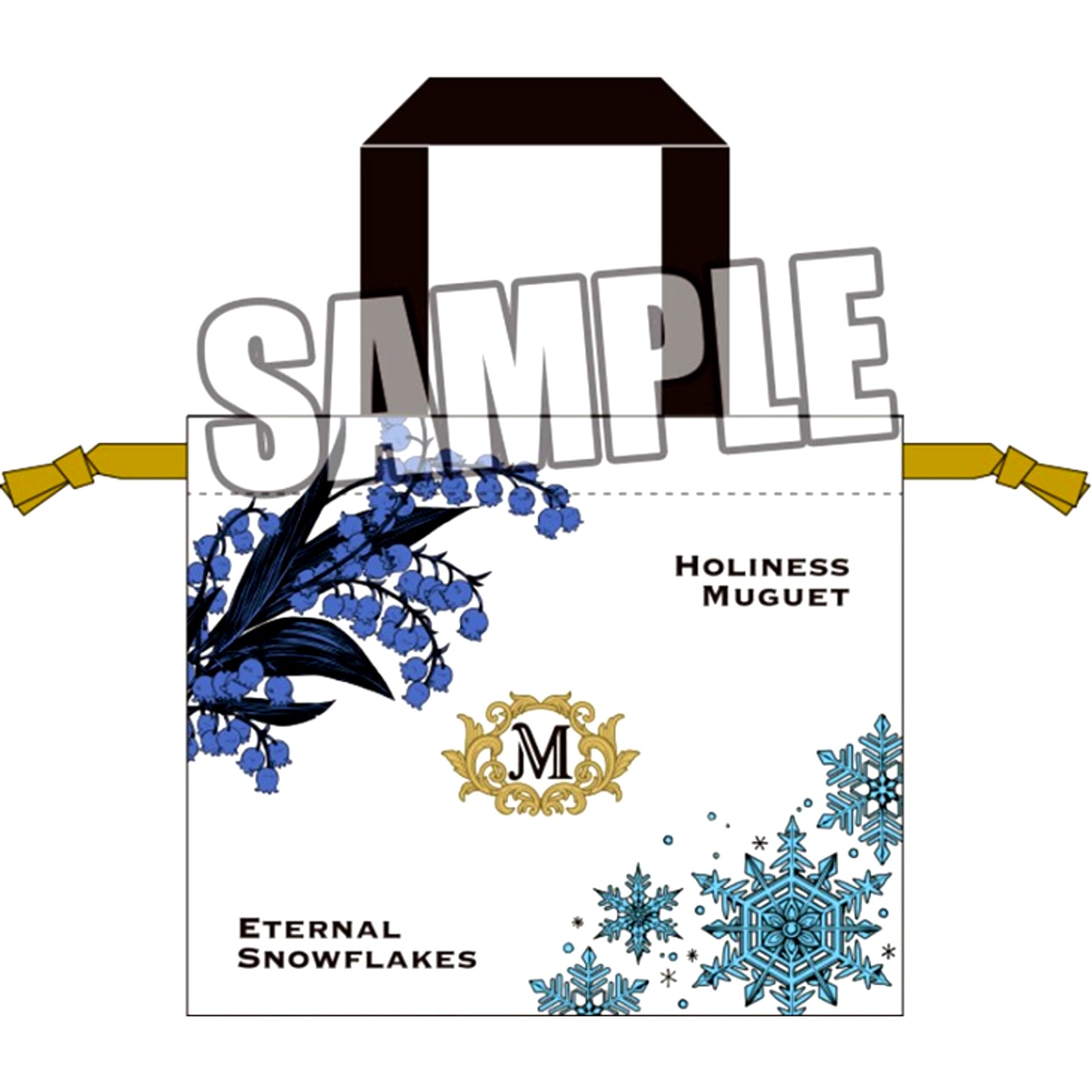 Uta no Prince-sama Satin Drawstring Bag with Handle Fragrance Pairing Ver. Masato Hijirikawa [NEW]