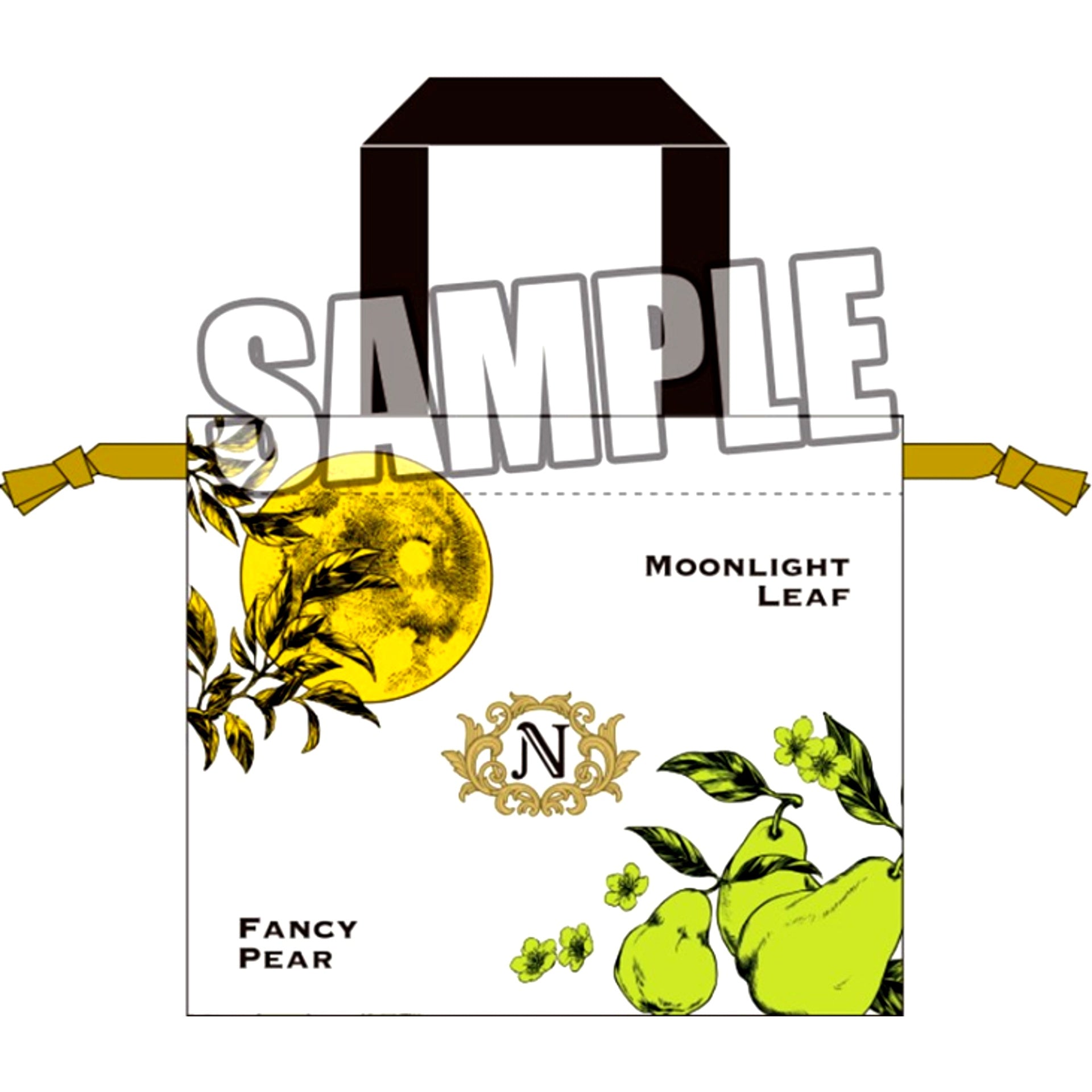 Uta no Prince-sama Satin Drawstring Bag with Handle Fragrance Pairing Ver. Natsuki Shinomiya [NEW]