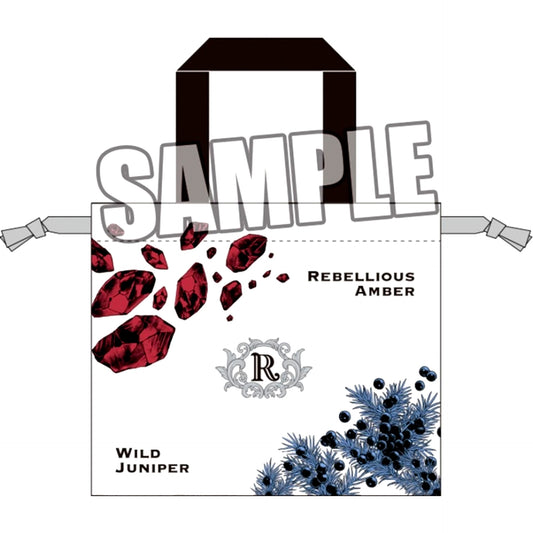 Uta no Prince-sama Satin Drawstring Pouch with Handle Fragrance Pairing Ver. (Ranmaru Kurosaki) [NEW]