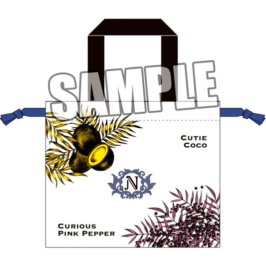 Uta no Prince-sama Satin Drawstring Bag with Handle Fragrance Pairing Ver. Nagi Mikado [NEW]