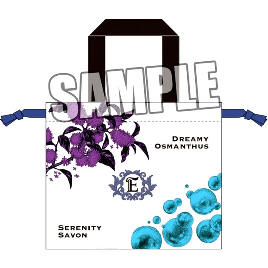 Uta no Prince-sama Satin Drawstring Bag with Handle Fragrance Pairing Ver. Eiji Otori [NEW]