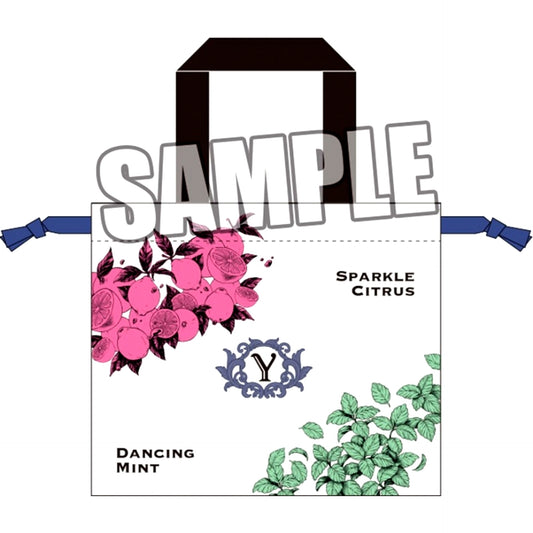 Uta no Prince-sama Satin Drawstring Bag with Handle Fragrance Pairing Ver. Yamato Hyuga [NEW]
