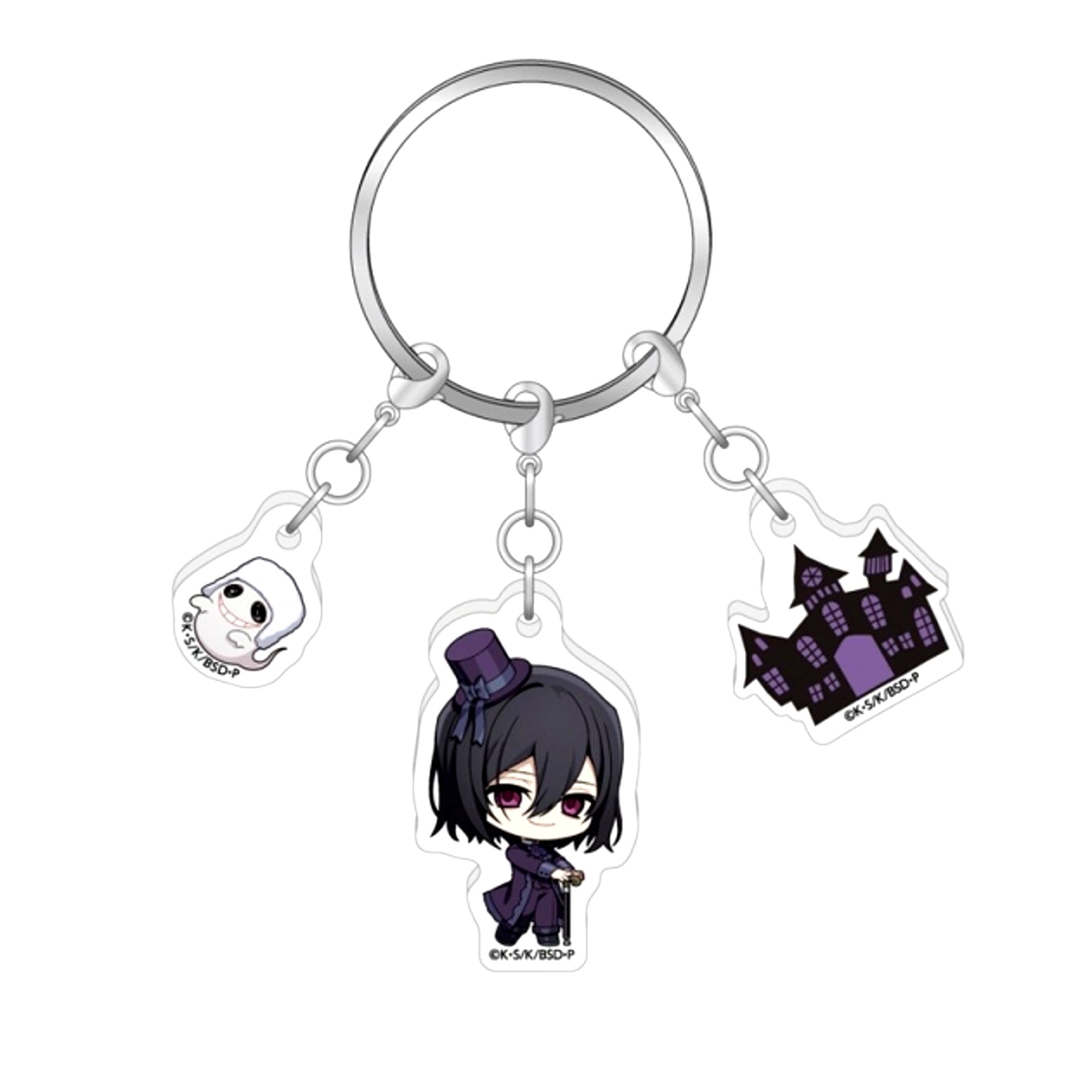Bungo Stray Dogs Triple Acrylic Keychain Ghost House ver. / Fyodor D. [NEW]