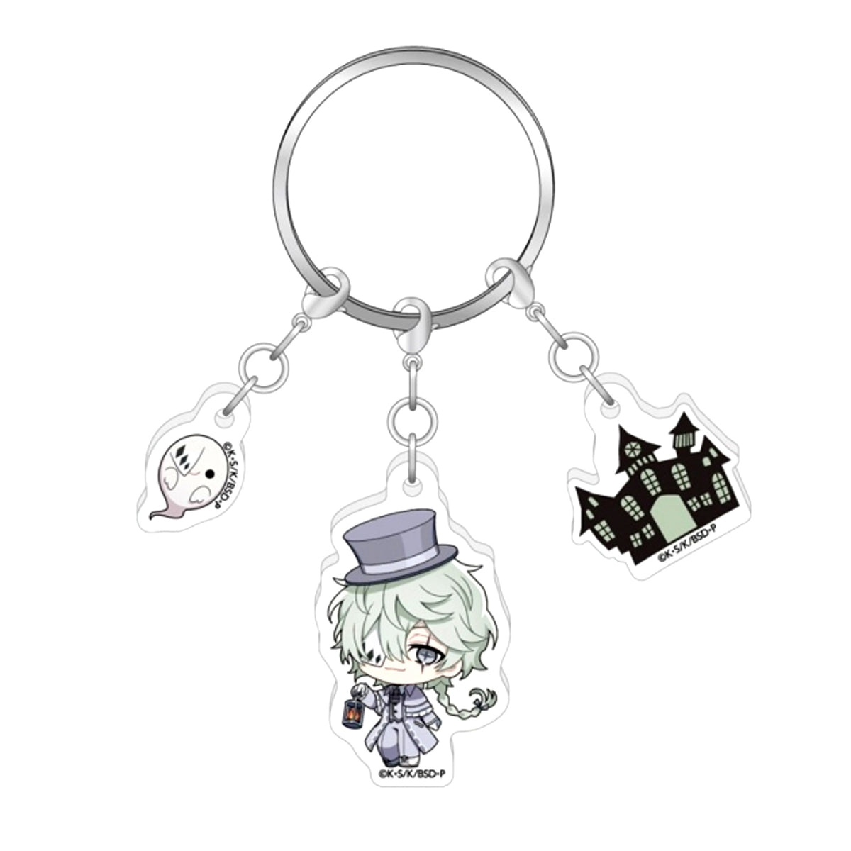 Bungo Stray Dogs Triple Acrylic Keychain Ghost House ver. / Nikolai G. [NEW]