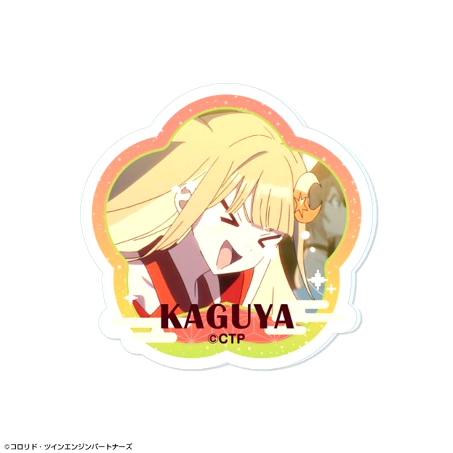 Cosmic Princess Kaguya! Acrylic Badge Design 04 (Kaguya / VR) (Reissue) [NEW]