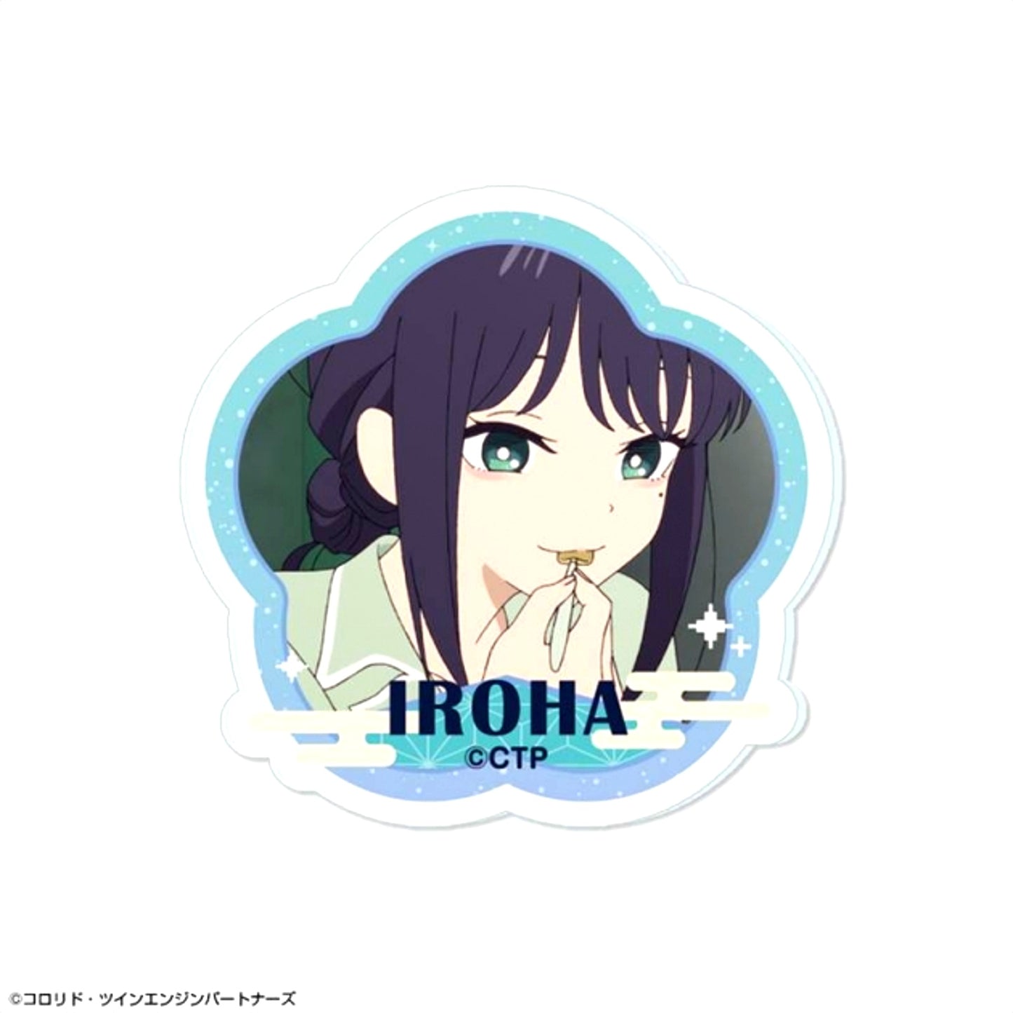 Cosmic Princess Kaguya! Acrylic Badge Design 05 (Iroha Sakayori / Reality) (Reissue) [NEW]
