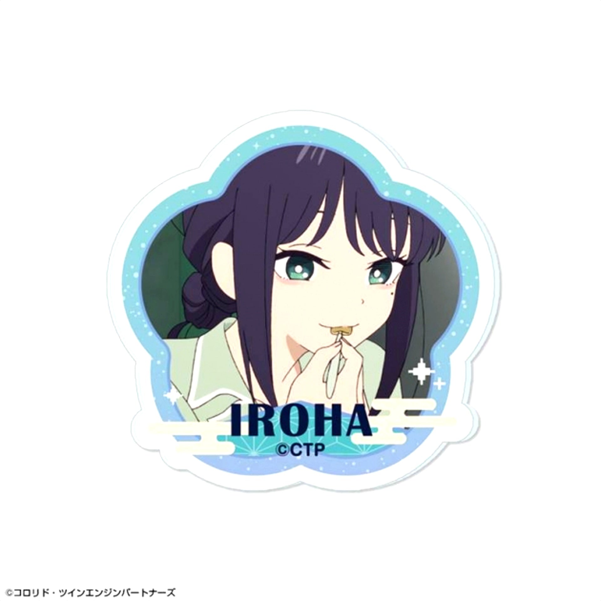 Cosmic Princess Kaguya! Acrylic Badge Design 05 (Iroha Sakayori / Reality) (Reissue) [NEW]