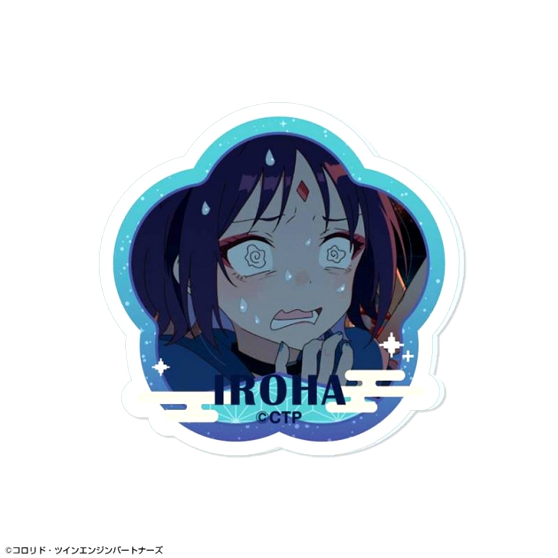 Cosmic Princess Kaguya! Acrylic Badge Design 08 (Iroha Sakayori / VR) (Reissue) [NEW]