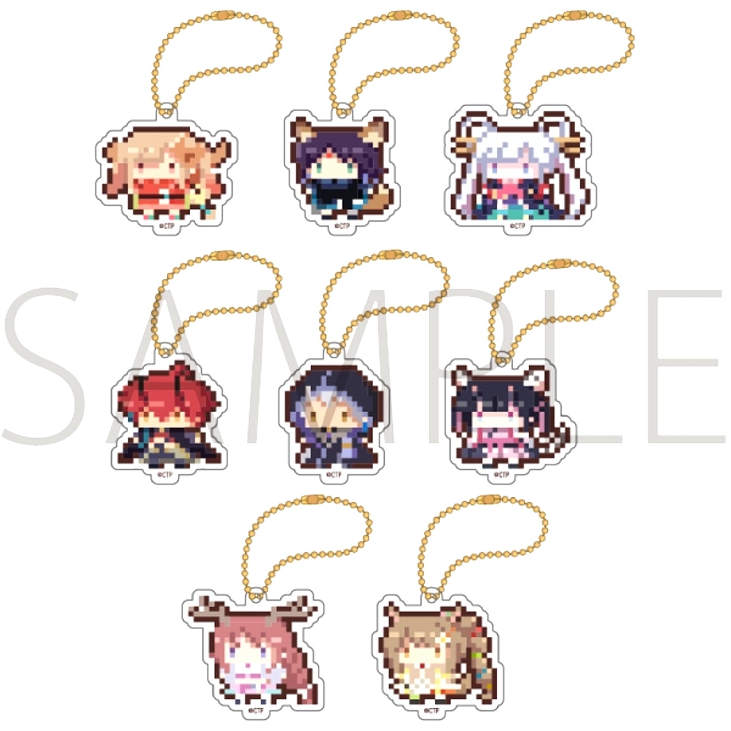 Cosmic Princess Kaguya! Acrylic Keychain Collection [NEW]