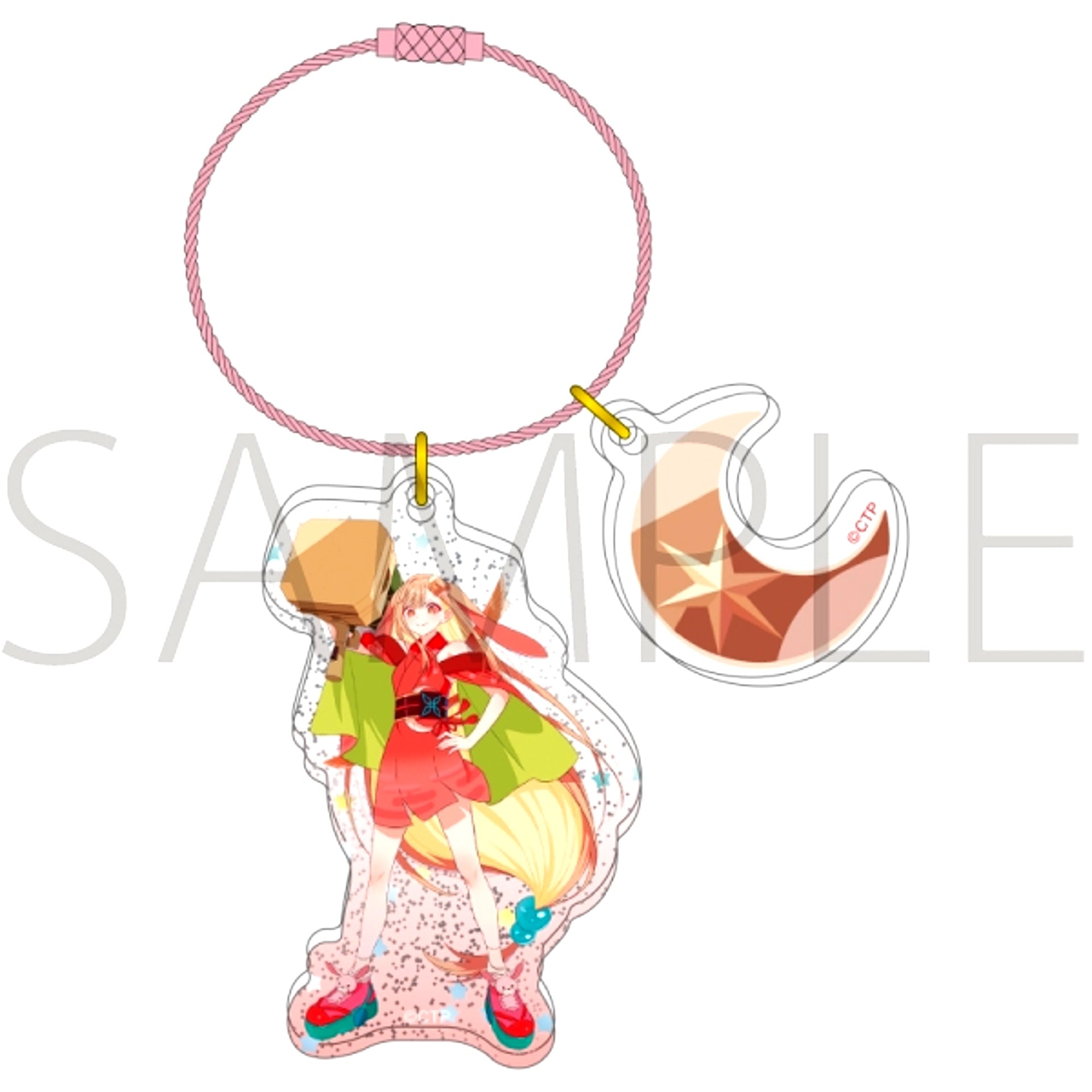 Cosmic Princess Kaguya! Double Acrylic Keychain / Kaguya [NEW]