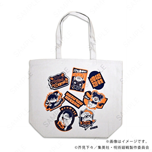 Jujutsu Kaisen nhutoons Roomy Tote Bag A (Sticker Graphic) [NEW]