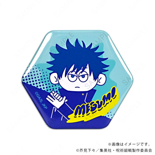 Jujutsu Kaisen nhutoons Hexa Gon Button (Megumi Fushiguro) Goods - Badge [NEW]