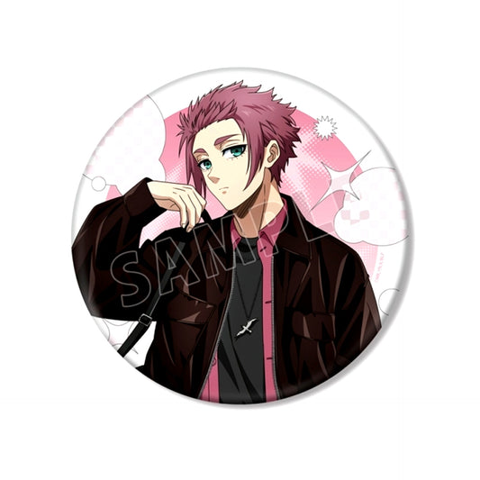 TV Anime Blue Lock Newly Drawn Sae Itoshi Monotone Street Fashion ver. BIG Can Badge [NEW]