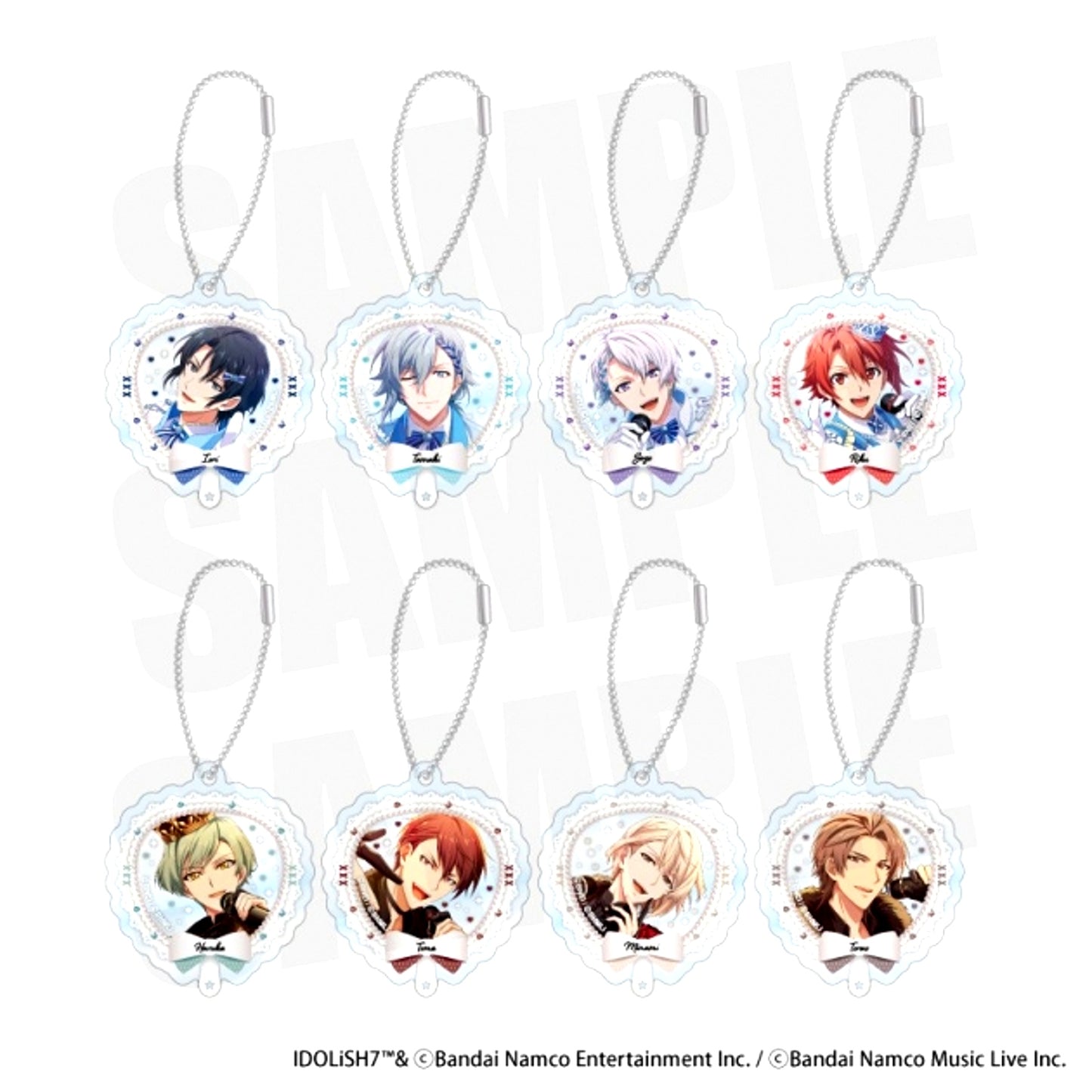 IDOLiSH7 Fure Fure Skeleton Uchiwa Fan mini Vol.1 [NEW]