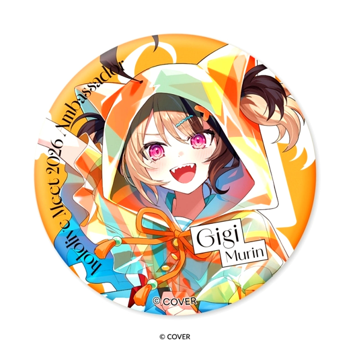 hololive Meet 2026 Hologram Can Badge Gigi Murin [NEW]