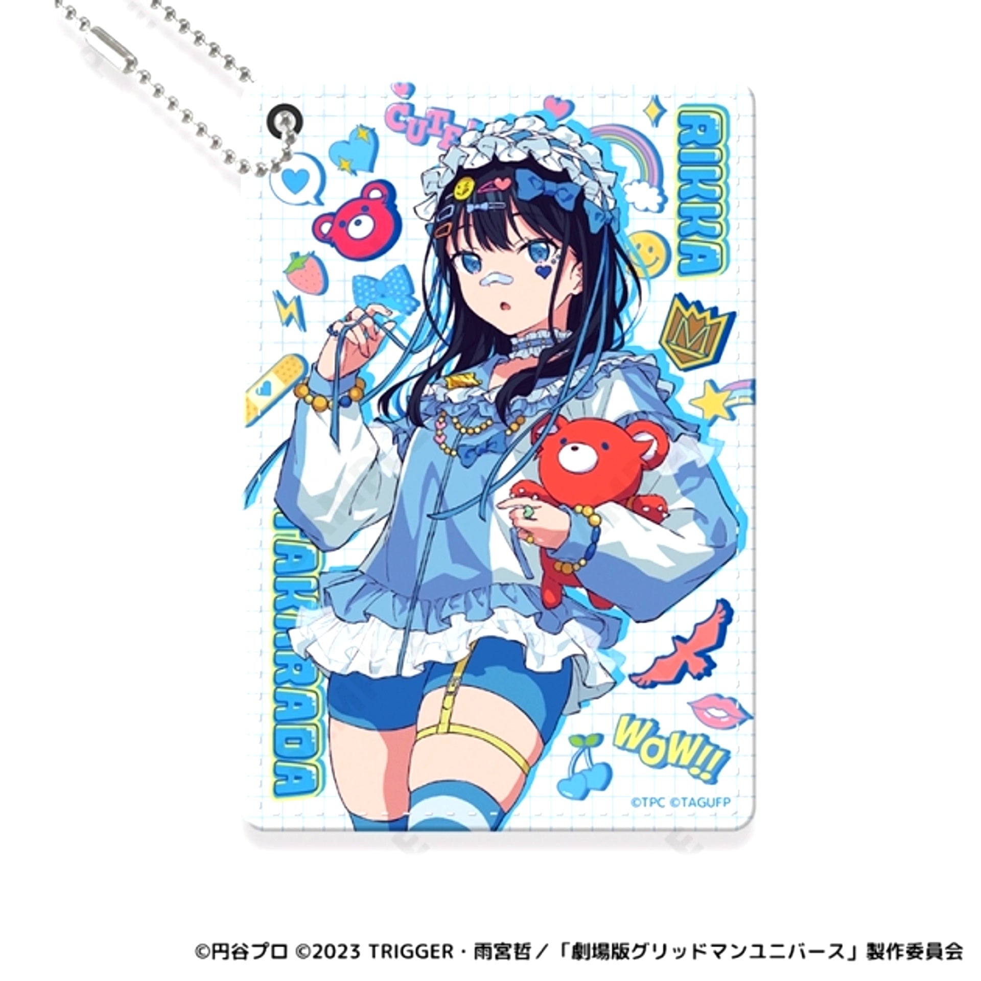 GRIDMAN UNIVERSE Pass Case 1. Rikka Takarada (Decora) [NEW]