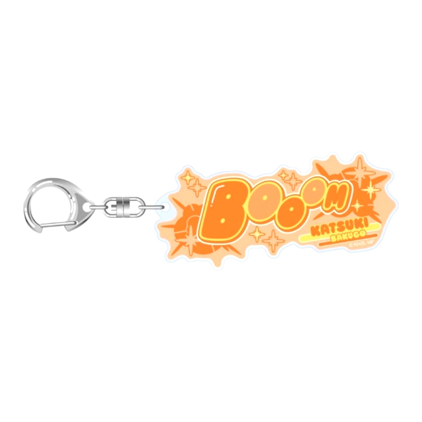 My Hero Academia 10th Anniversary Onomatopoeia Acrylic Keychain Katsuki Bakugo [NEW]