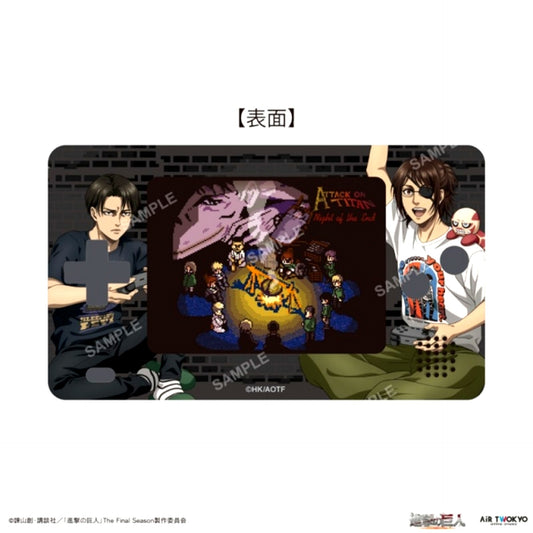 Attack on Titan TV Anime "Attack on Titan" The Final Season Final Chapters Mobile Game Magnet (Levi & Hange) [NEW]
